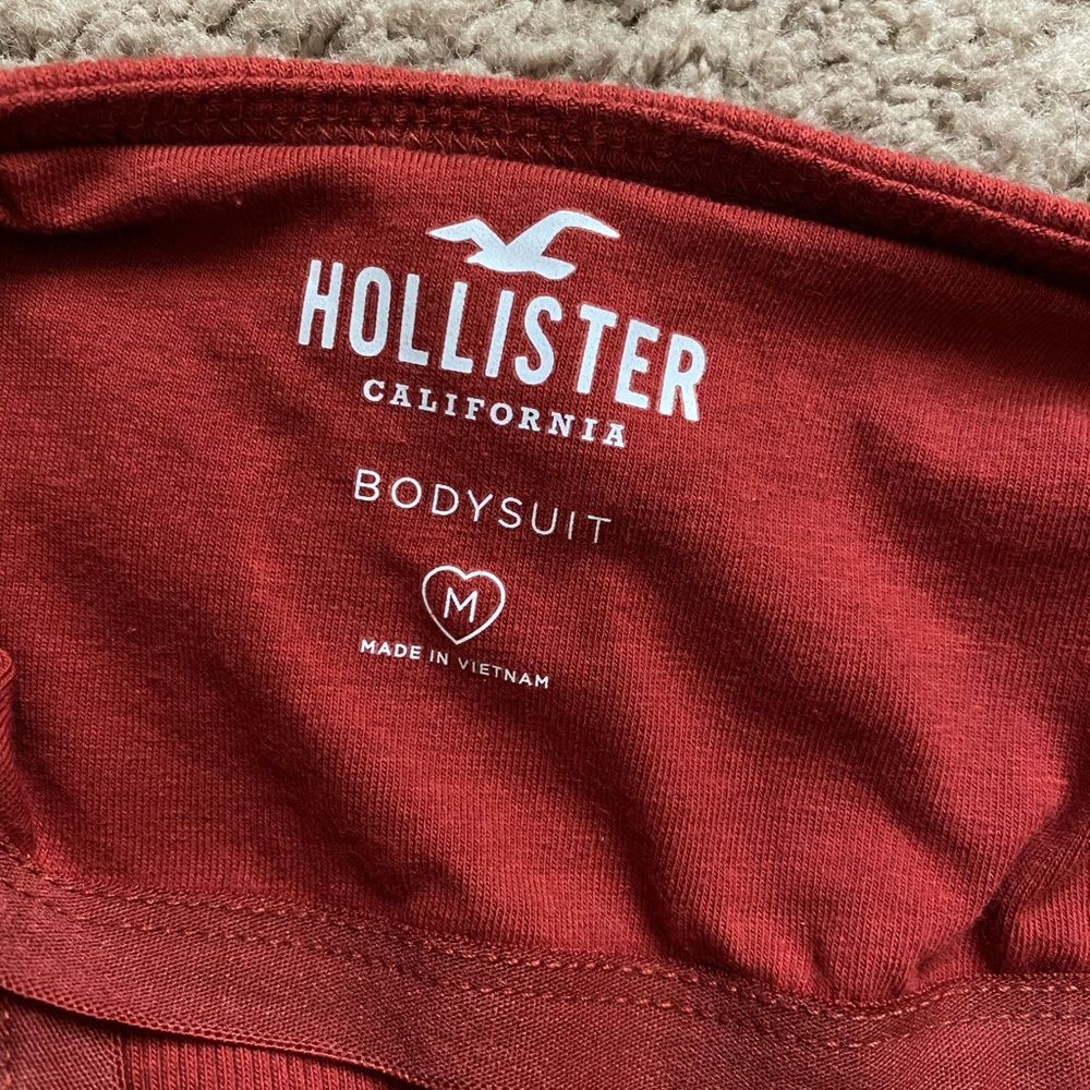Hollister Burnt Orange Bodysuit - Picture 4 of 4